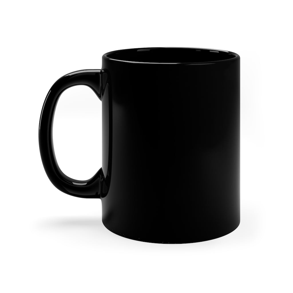 Blue Road Trip11oz Black Mug