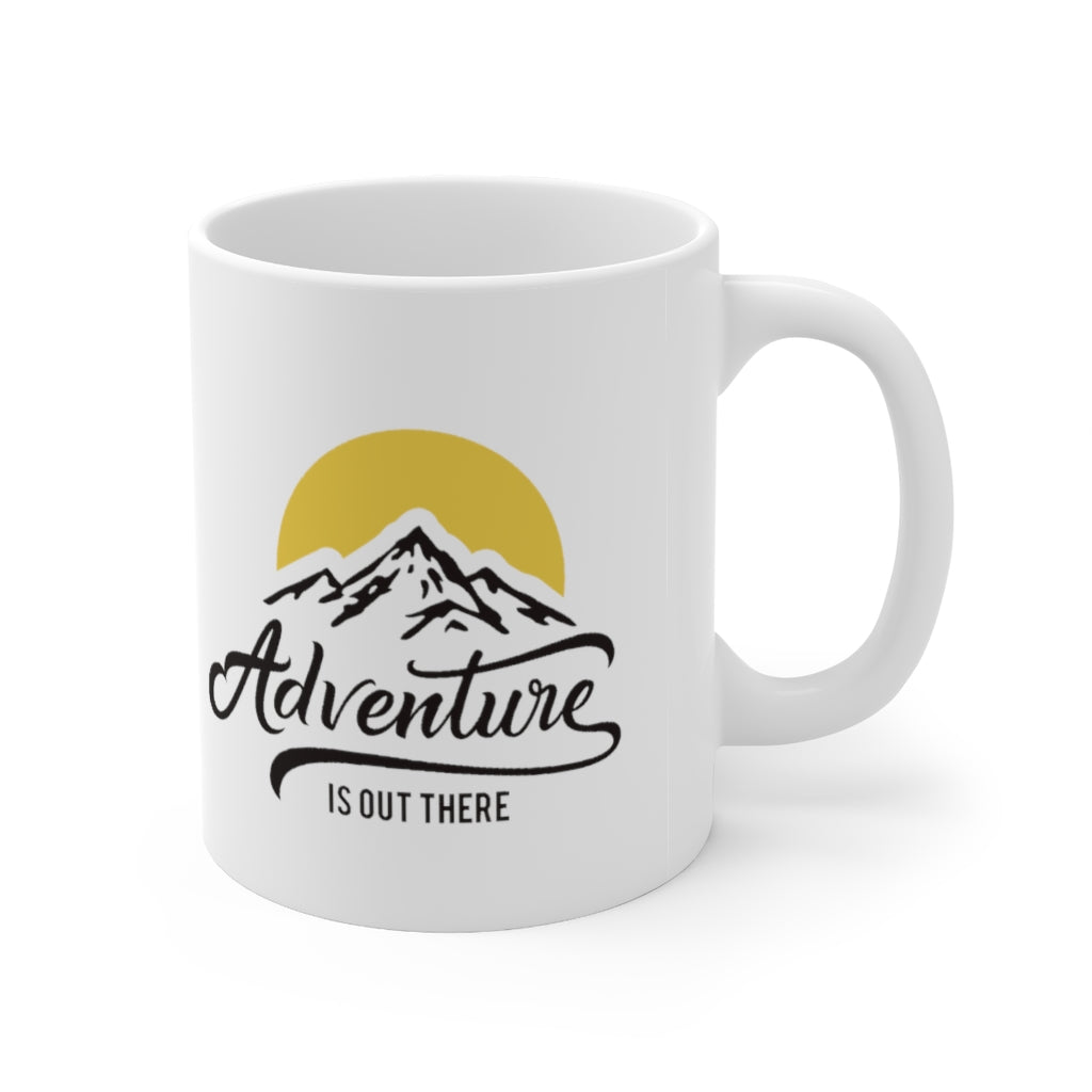 Adventure is Ceramic Mug 11oz