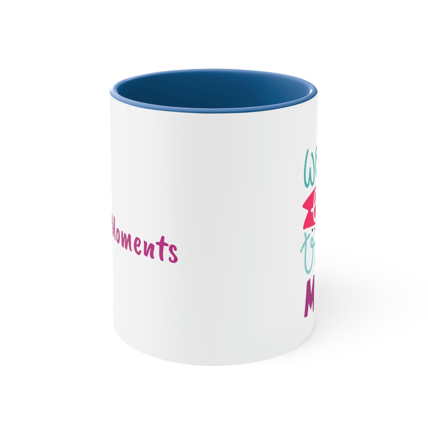 Worry Less Travel More Accent Coffee Mug, 11oz