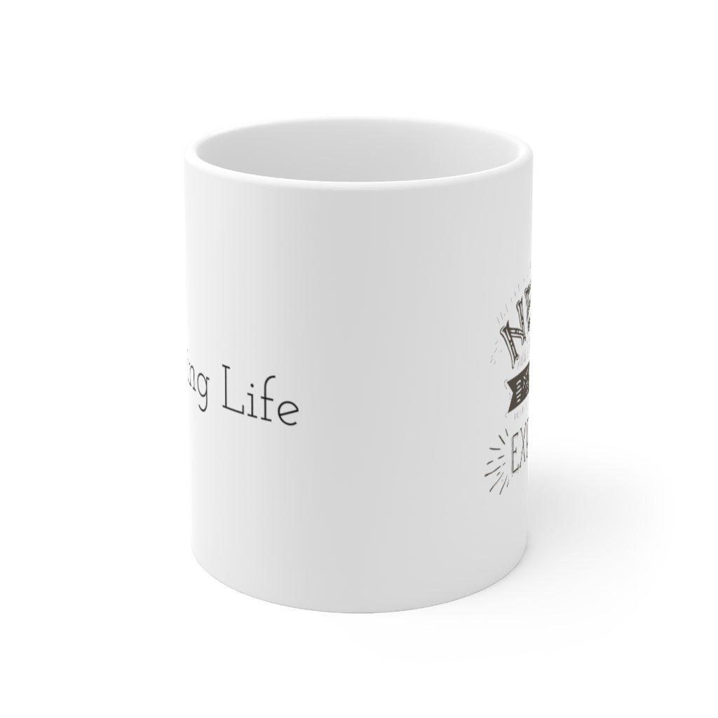 Never Stop Exploring Ceramic Mug 11oz