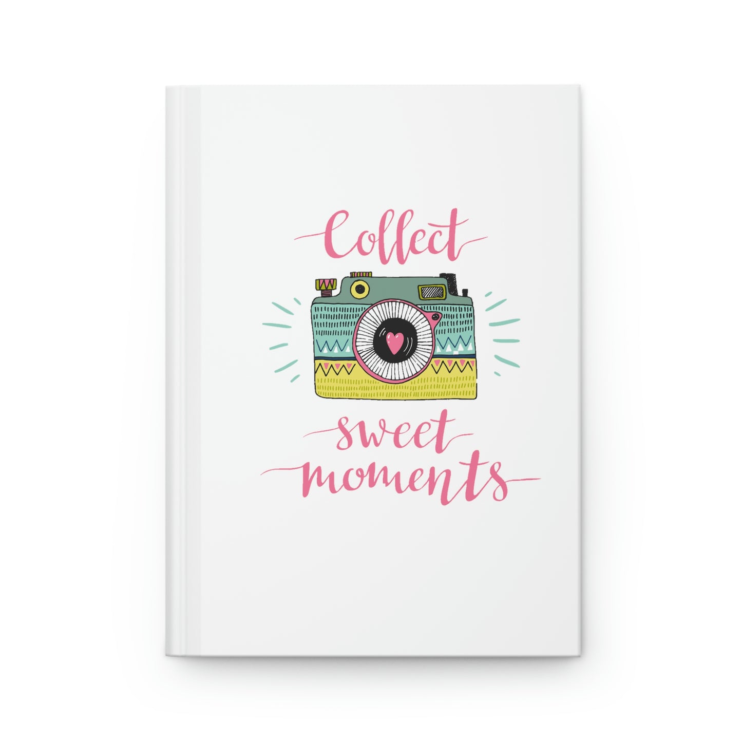 Collect Sweet Moments White Hardcover Journal Matte