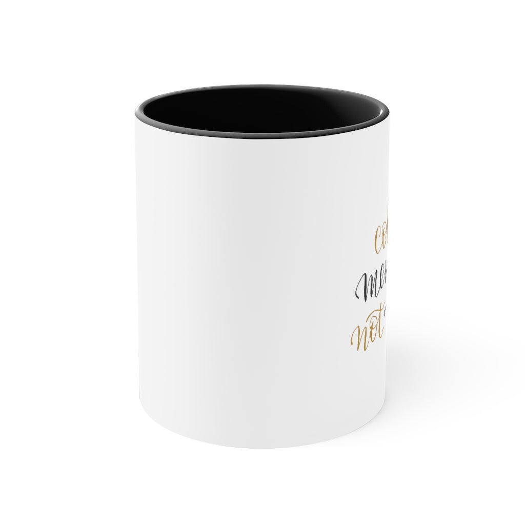 Collect Memories not Things Accent Coffee Mug, 11oz