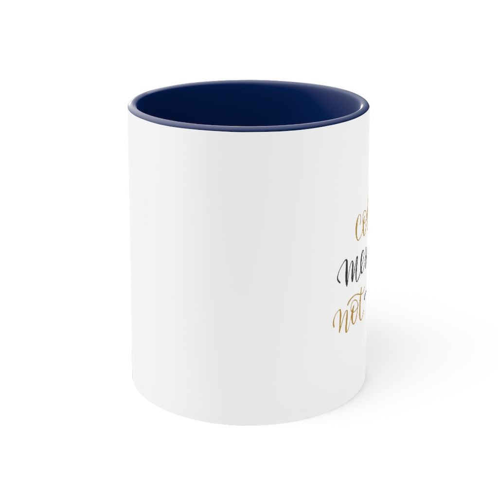 Collect Memories not Things Accent Coffee Mug, 11oz