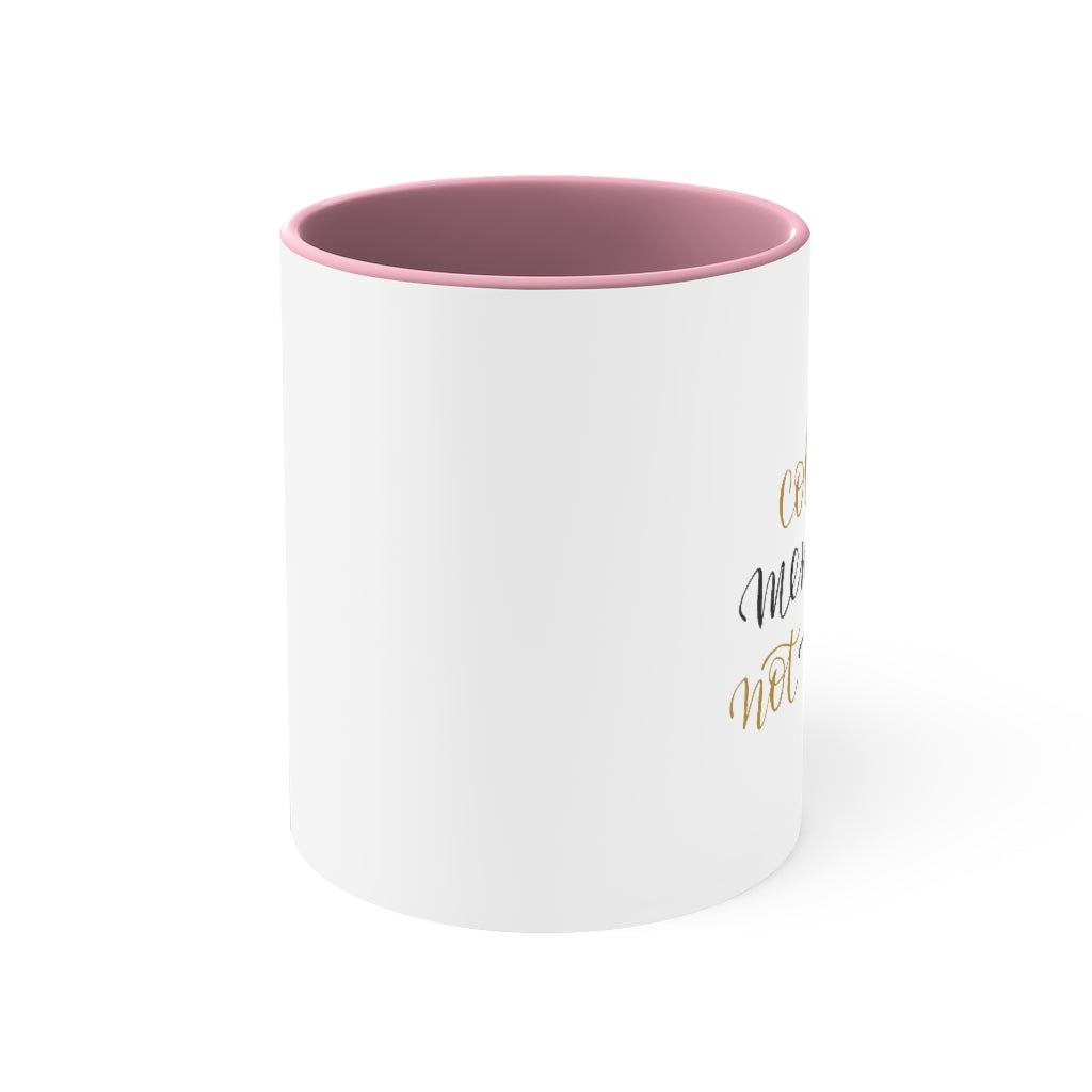 Collect Memories not Things Accent Coffee Mug, 11oz
