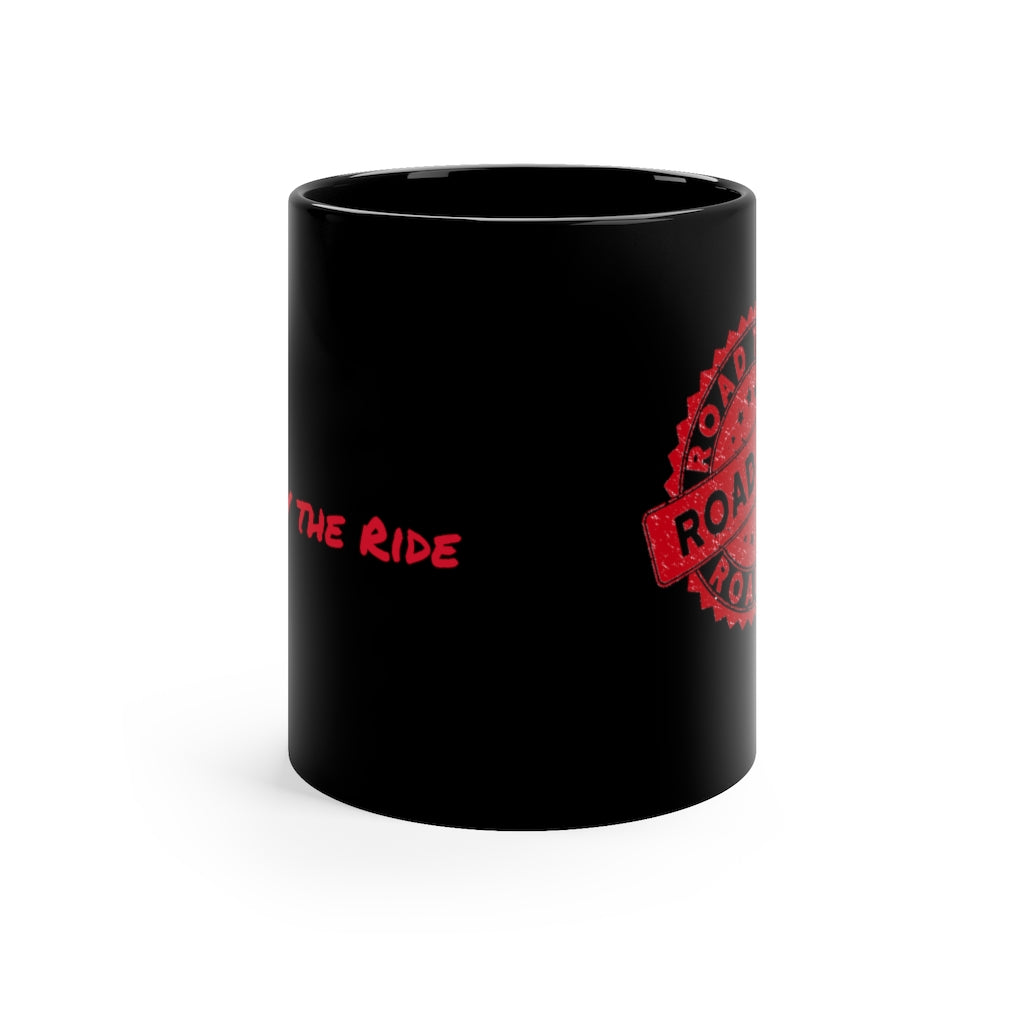 Road Trip Red 11oz Black Mug