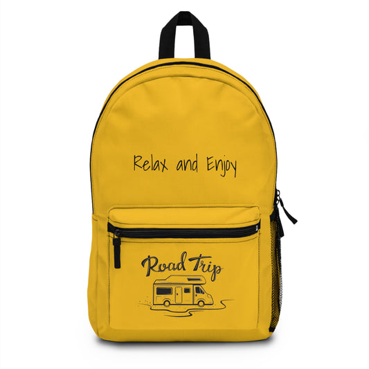 Copy of Copy of Copy of Road Trip Relax and Enjoy Backpack