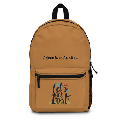 Copy of Let's Get Lost Yellow Backpack