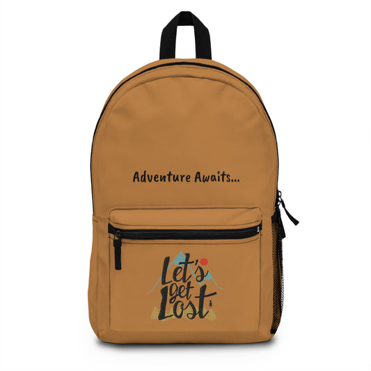 Copy of Let's Get Lost Yellow Backpack