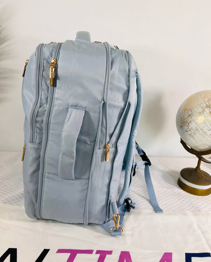 Airplane Blue Carry-On Backpack