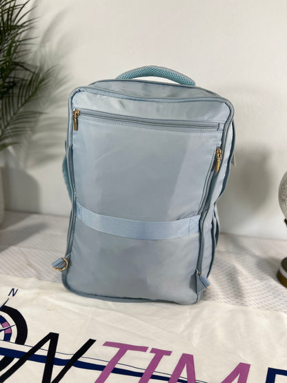 Airplane Blue Carry-On Backpack