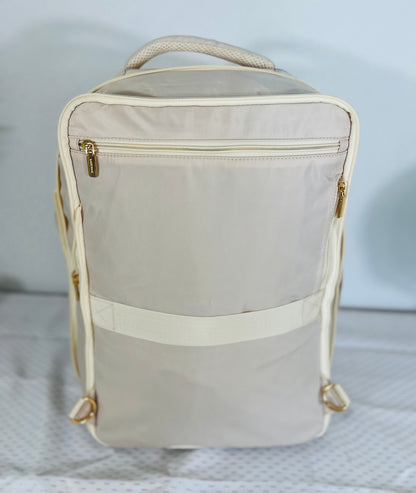 Beige Tour Carry-On Backpack