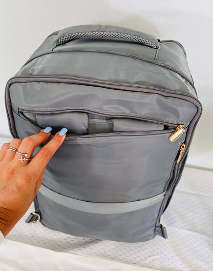 Hotel Gray Carry-On Backpack