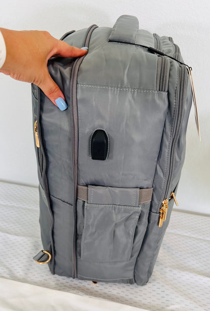 Hotel Gray Carry-On Backpack