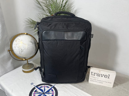 Black Carry-On Backpack - High Capacity