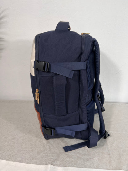 Blue Mix Personal Item Backpack