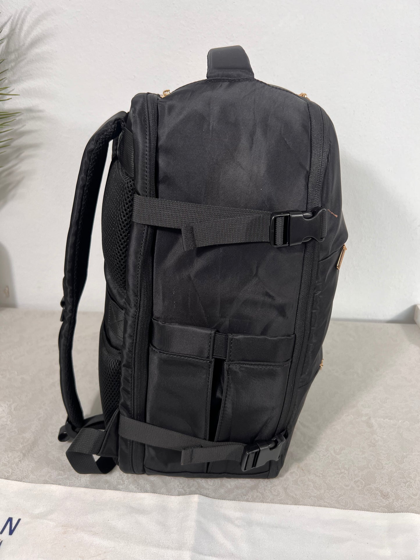 Black Personal Item Backpack