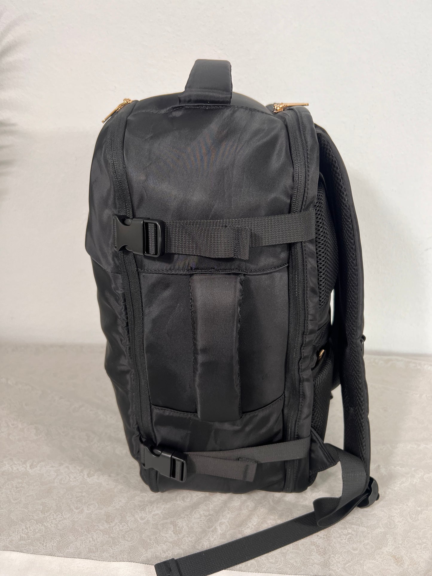 Black Personal Item Backpack