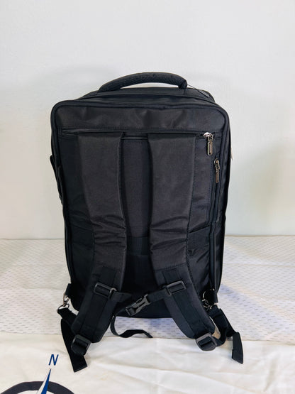 Metro Black Carry-On Backpack