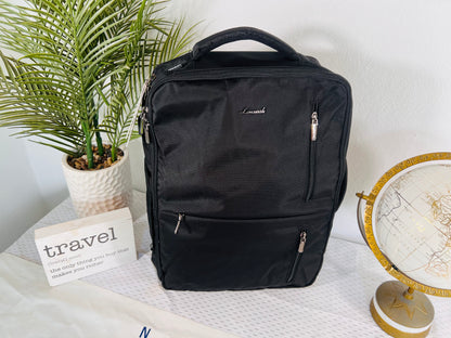 Metro Black Carry-On Backpack