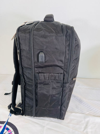 Metro Black Carry-On Backpack