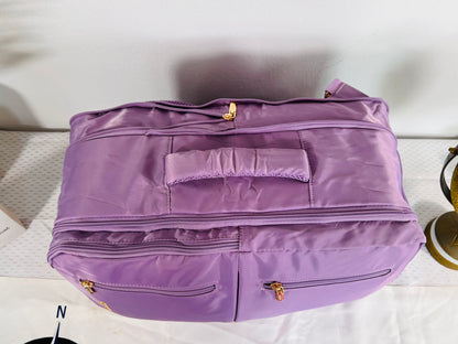 Vacation Purple Carry-On Backpack