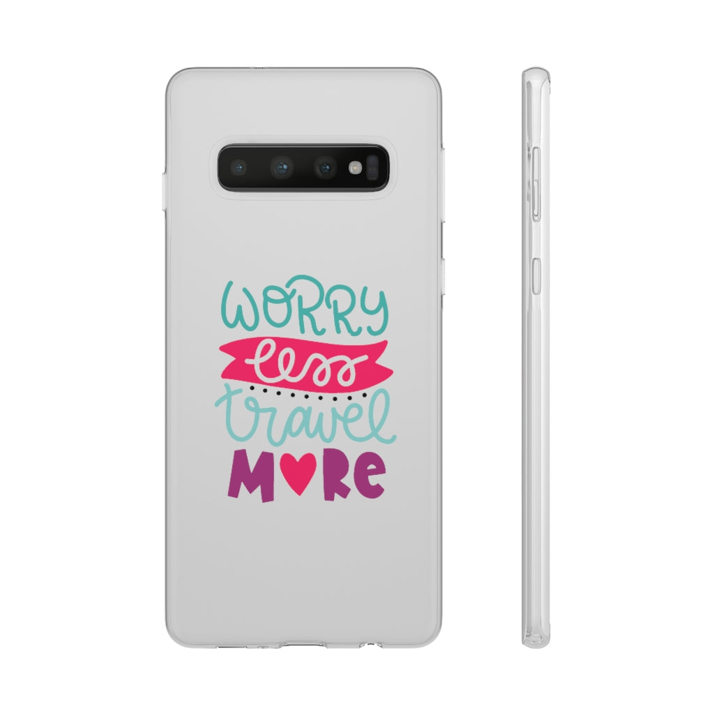 Worry Less Travel More Flexi Cases