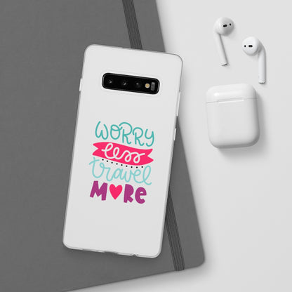 Worry Less Travel More Flexi Cases