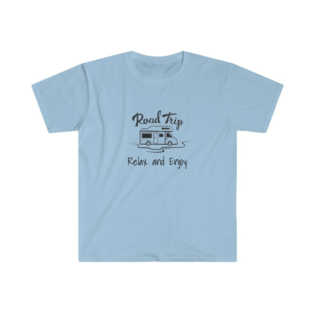 Road Trip Relax and Enjoy Unisex Softstyle T-Shirt