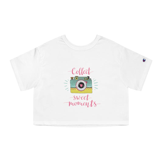 Collect Sweet Moments Champion Women's Heritage Cropped T-Shirt