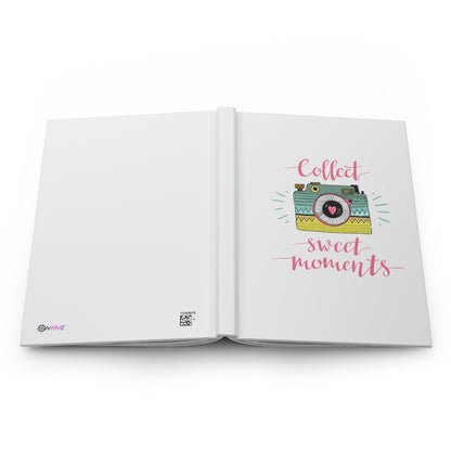 Collect Sweet Moments White Hardcover Journal Matte