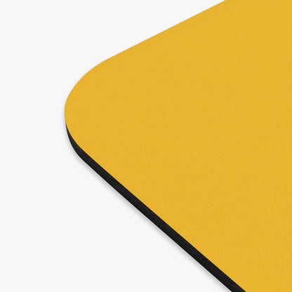 Never Give Up Yellow Mouse Pad (Rectangle)