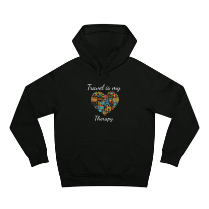 Travel is My Therapy Unisex Supply Hoodie