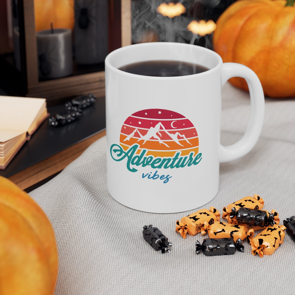 Adventure Vibes Ceramic Mug 11oz