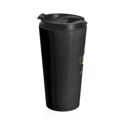 Collect Sweet Moments Black Stainless Steel Travel Mug