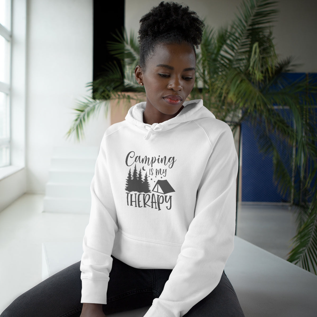 Camping is my Therapy Unisex Supply Hoodie