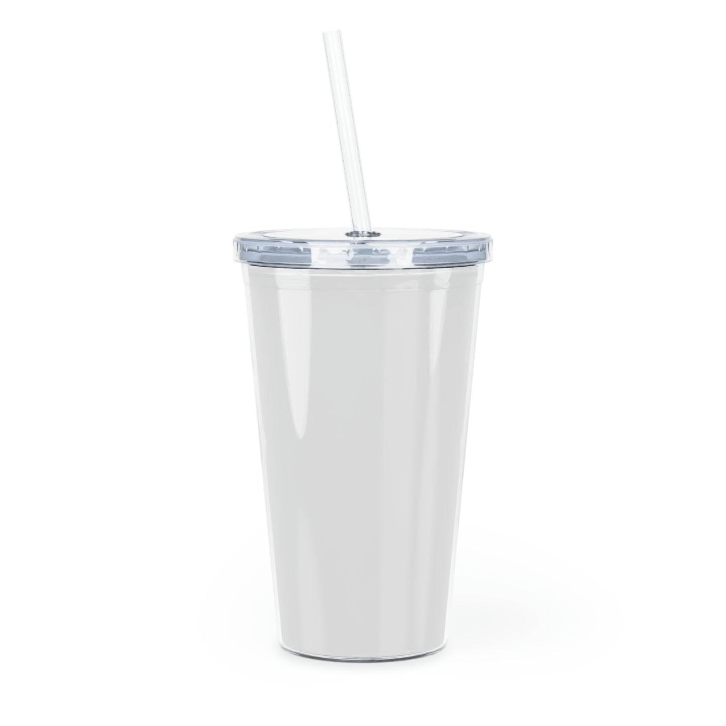 Live/Love/Travel Plastic Tumbler with Straw