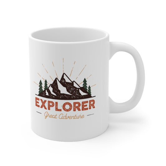 Explorer Great Adventures Ceramic Mug 11oz