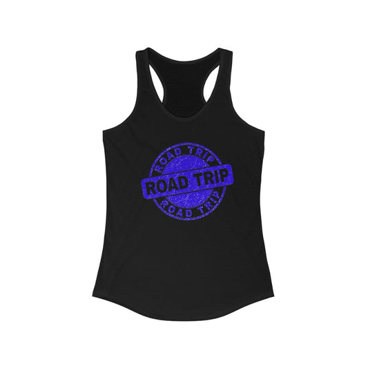 Road Trip Blue Women's Ideal Racerback Tank