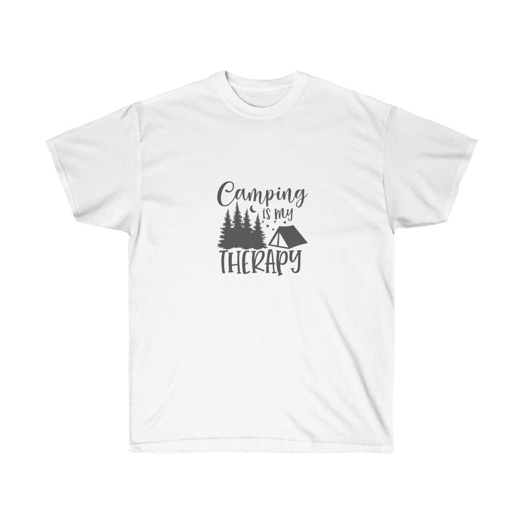 Camping is my Therapy Unisex Ultra Cotton Tee