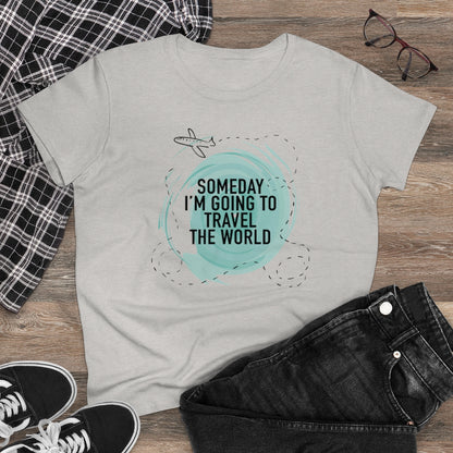 Some Day... Women's Midweight Cotton Tee