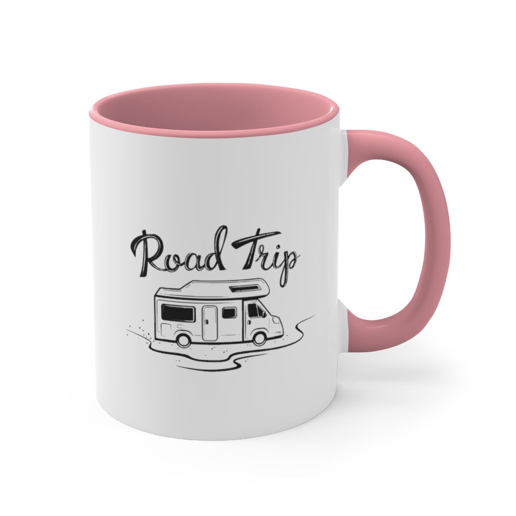 Road Trip Motorhome Accent Coffee Mug, 11oz