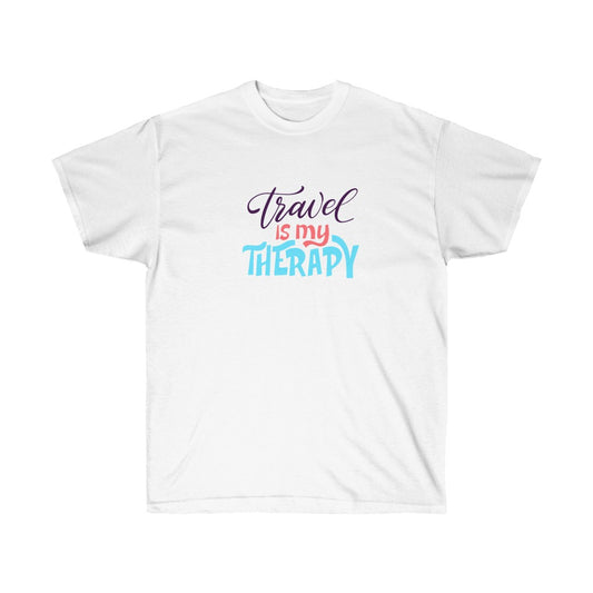 Travel is my Therapy Unisex Ultra Cotton Tee