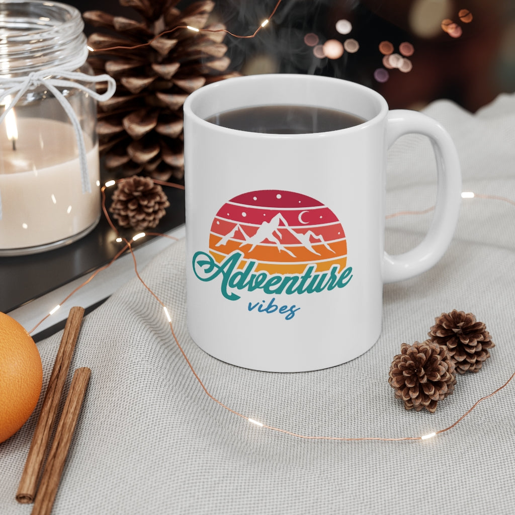 Adventure Vibes Ceramic Mug 11oz