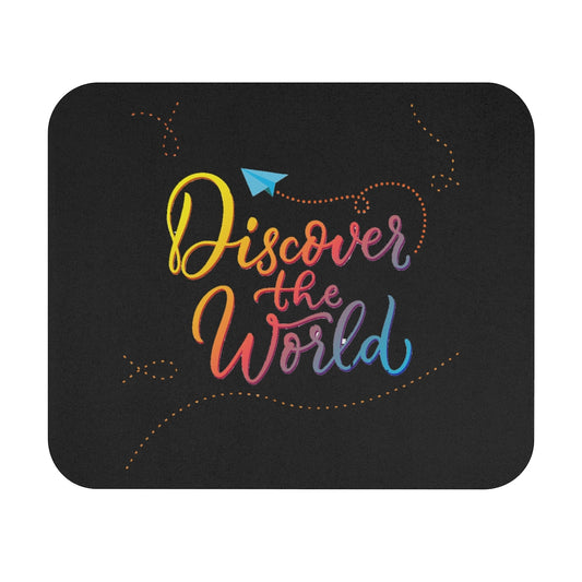 Discover the World Mouse Pad