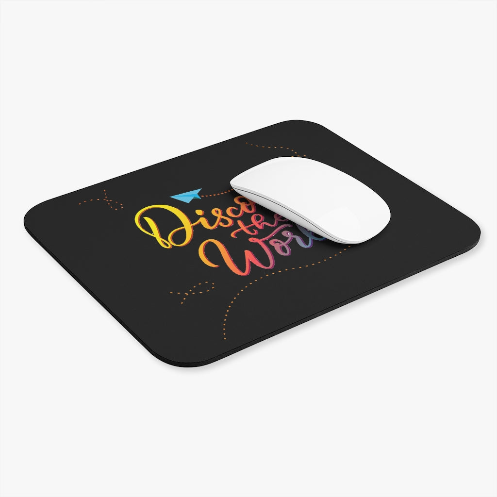 Discover the World Mouse Pad
