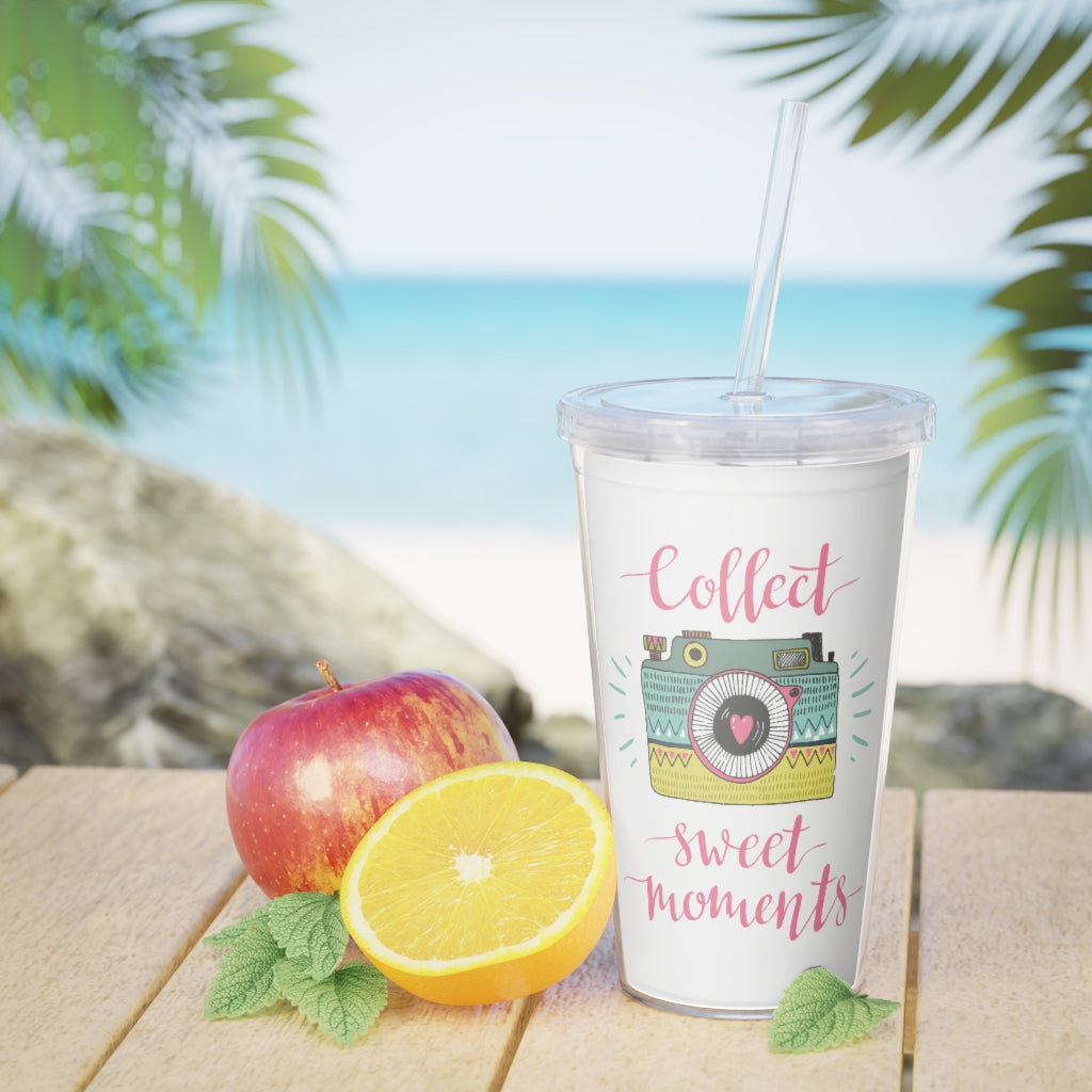 Collect Sweet Moments Plastic Tumbler with Straw