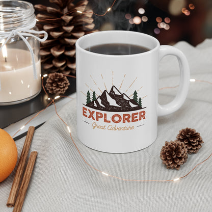 Explorer Great Adventures Ceramic Mug 11oz