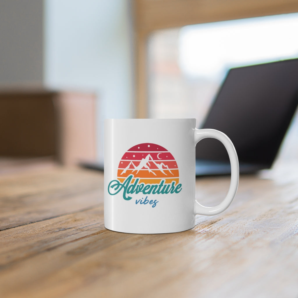 Adventure Vibes Ceramic Mug 11oz