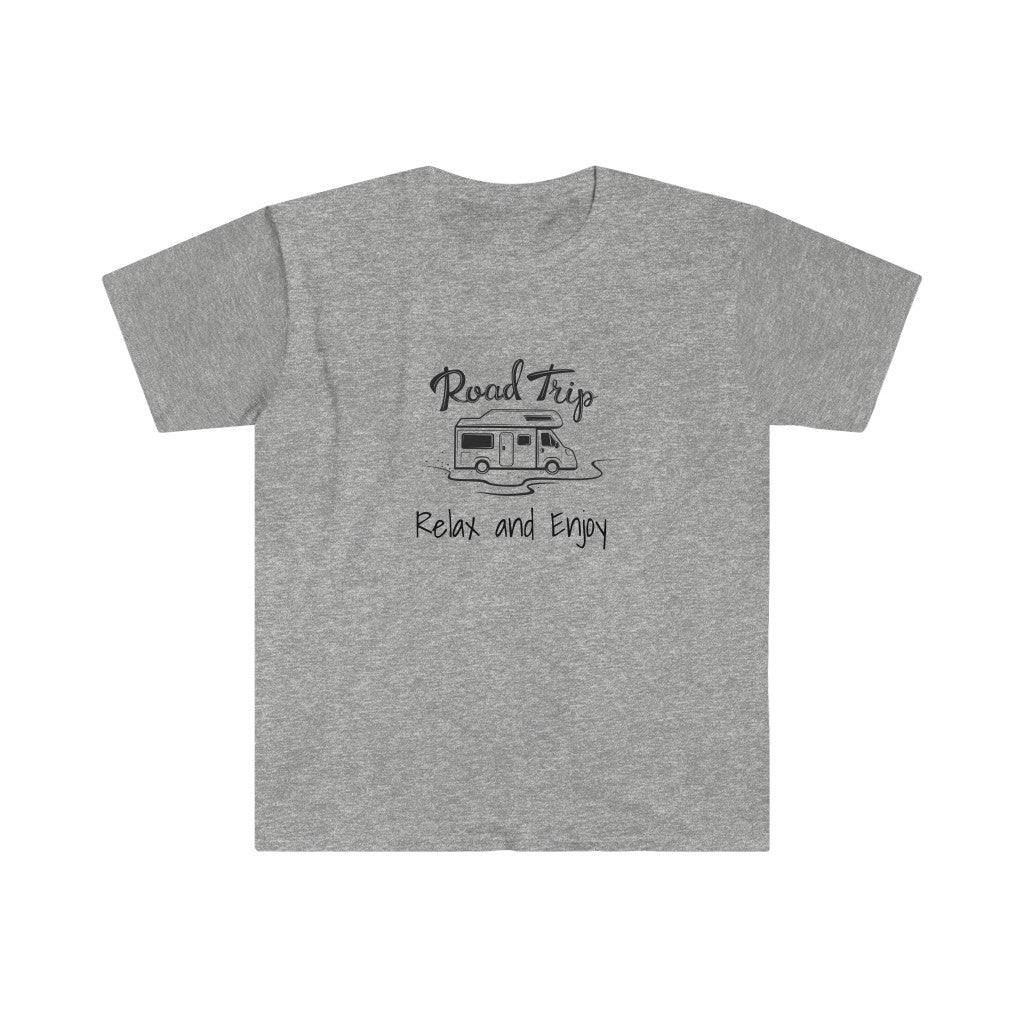 Road Trip Relax and Enjoy Unisex Softstyle T-Shirt